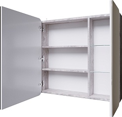 Grossman Зеркальный шкаф Талис 70 бетон пайн – фотография-2